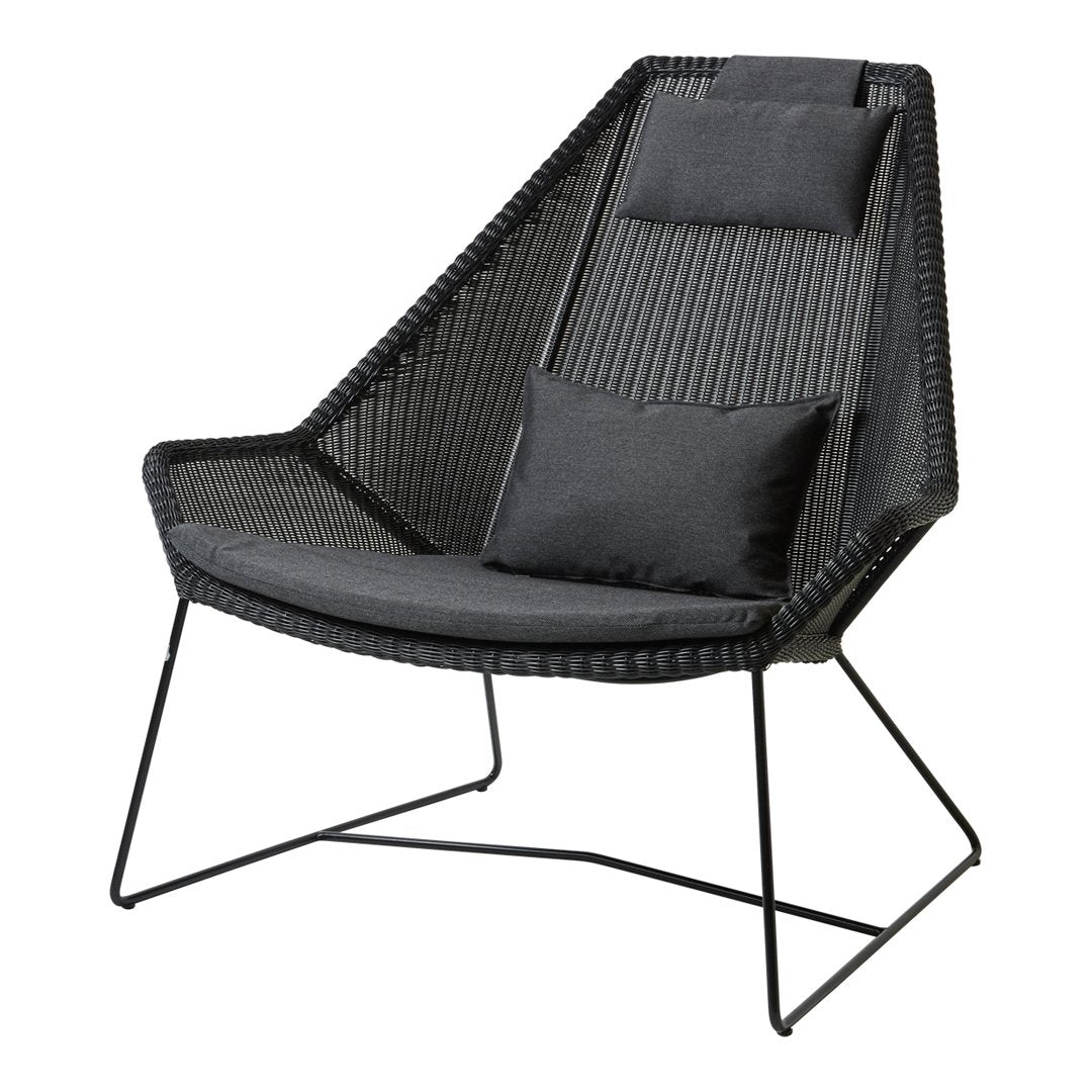 Breeze Highback Chair - Comfortable Outdoor Patio Furniture for Relaxing in Your Garden, Backyard or Poolside