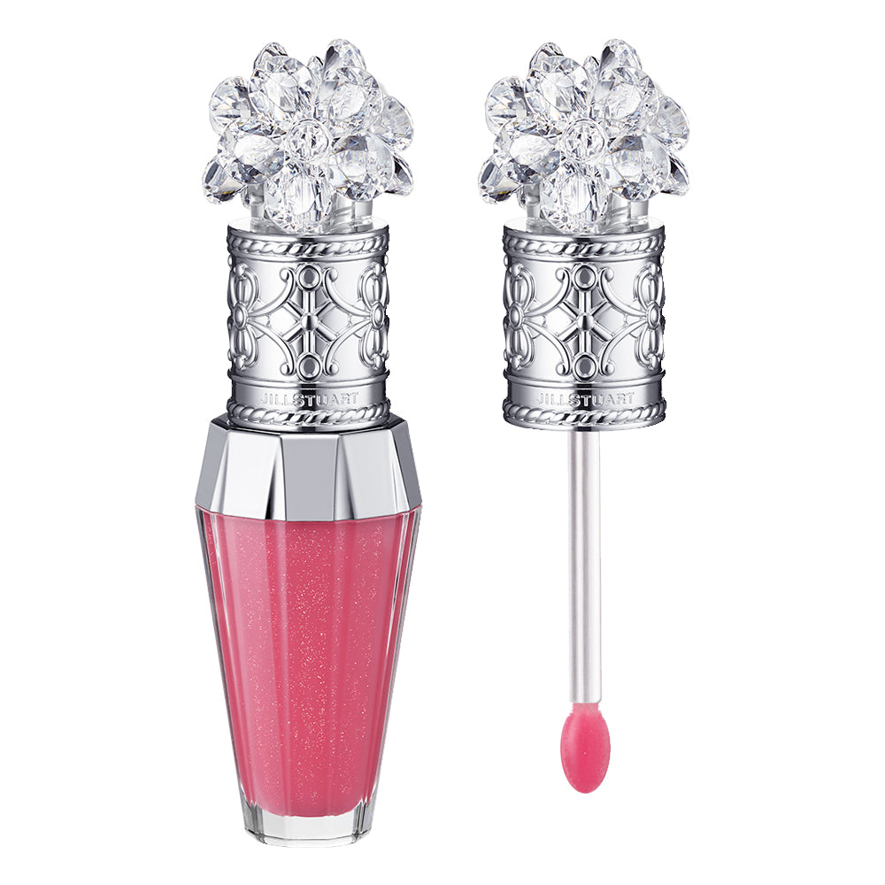 JILL STUART Crystal Bloom Lip Bouquet Serum - Hydrating Lip Treatment with Shimmering Finish for Daily Moisture & Glamorous Look | Perfect for Date Night & Special Occasions