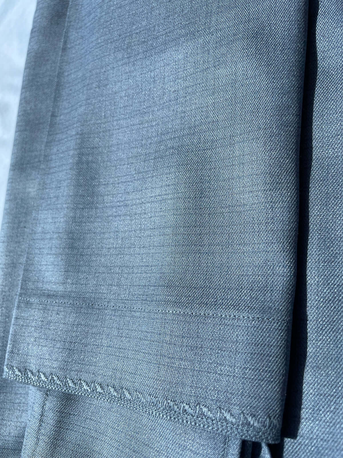 Premium Men's Arctic Blue Cashmere Wool Emirati Thobe - Luxurious Traditional Arabic Robe for Special Occasions & Cultural Events