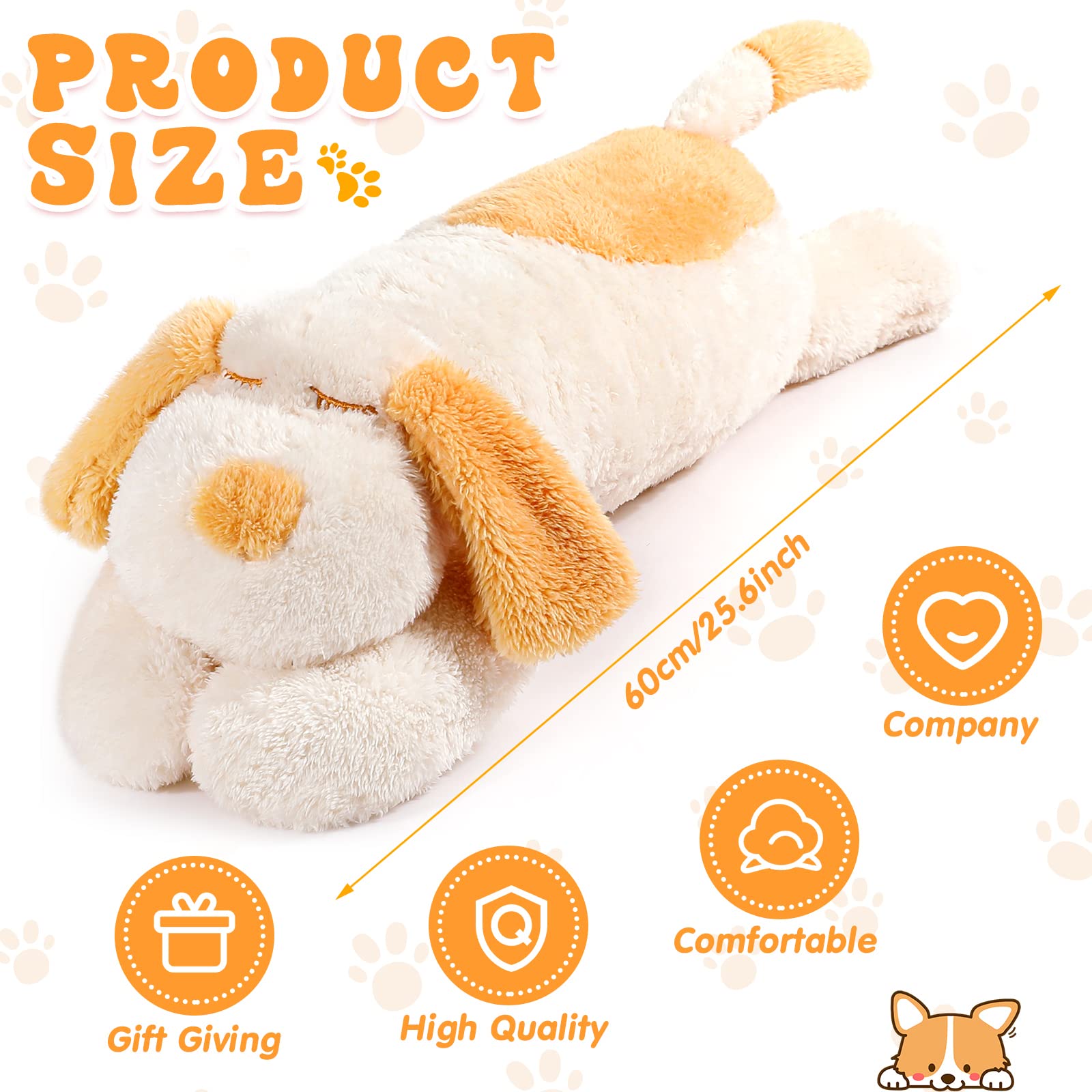 Queekay Extra Large Dog Body Pillow - 23.6