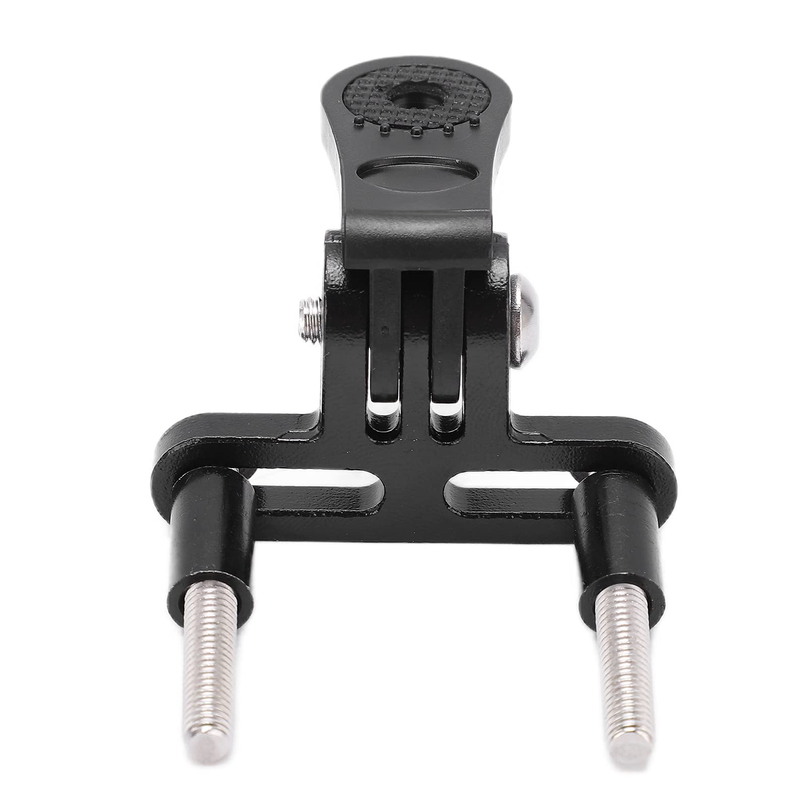 Durable Aluminum Bike Headlight Mount Holder - Non-Slip Textured Grip for Mountain & Road Bicycles - Perfect for Night Cycling, Commuting, and Outdoor Adventures