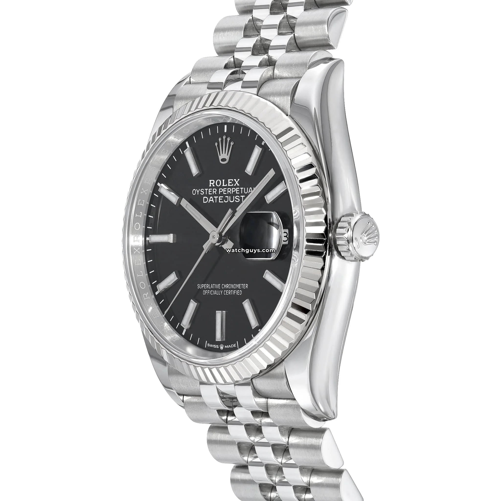 Rolex Datejust 126234 Men's Watch - Black Dial, Stainless Steel, Automatic Movement - Perfect for Business, Formal Events & Luxury Gifts