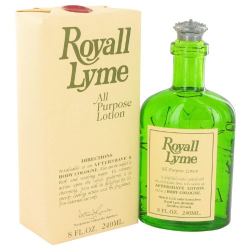 Royall Lyme All Purpose Lotion & Cologne Perfume for Men - Fresh Aromatic Scent - Daily Moisturizing Body Lotion & Fragrance for Work, Gym and Outdoor Activities