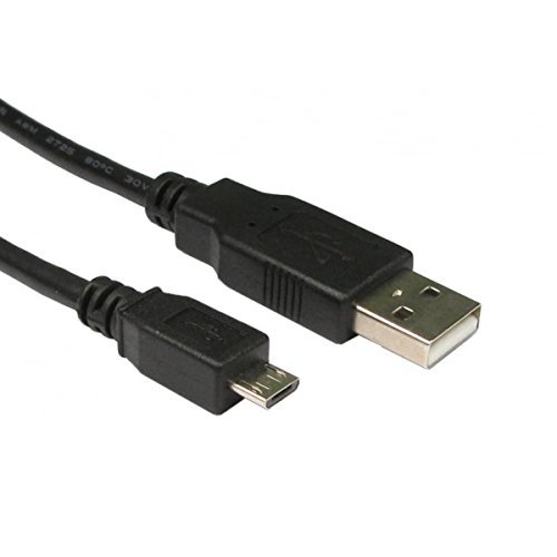 3M Black USB Play & Charge Cable for PS4 & Xbox One Controller - Fast Charging & Durable Gaming Accessory for Long Play Sessions