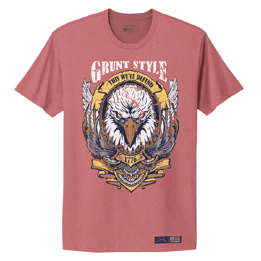 Women's Easy Rider Boyfriend Fit T-Shirt - Heather Mauve Vintage Style Cotton Tee for Casual Wear & Everyday Outfits