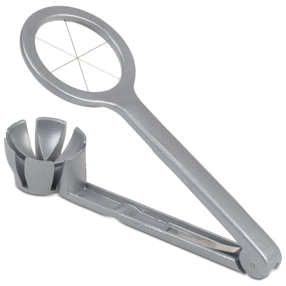 Egg Wedger with Lock - Easy Hard Boiled Egg Slicer for Salads, Snacks & Meal Prep - Perfect for Kitchen, Picnics & Healthy Eating