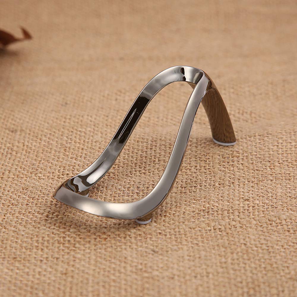 Stainless Steel Smoking Pipe Stand Holder - 3 Pack Metal Pipe Display Rack for Tobacco Pipes (Silver) | Perfect for Pipe Collections, Smoking Lounges & Gift Giving