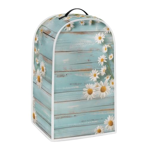 Daisy Teal Wood