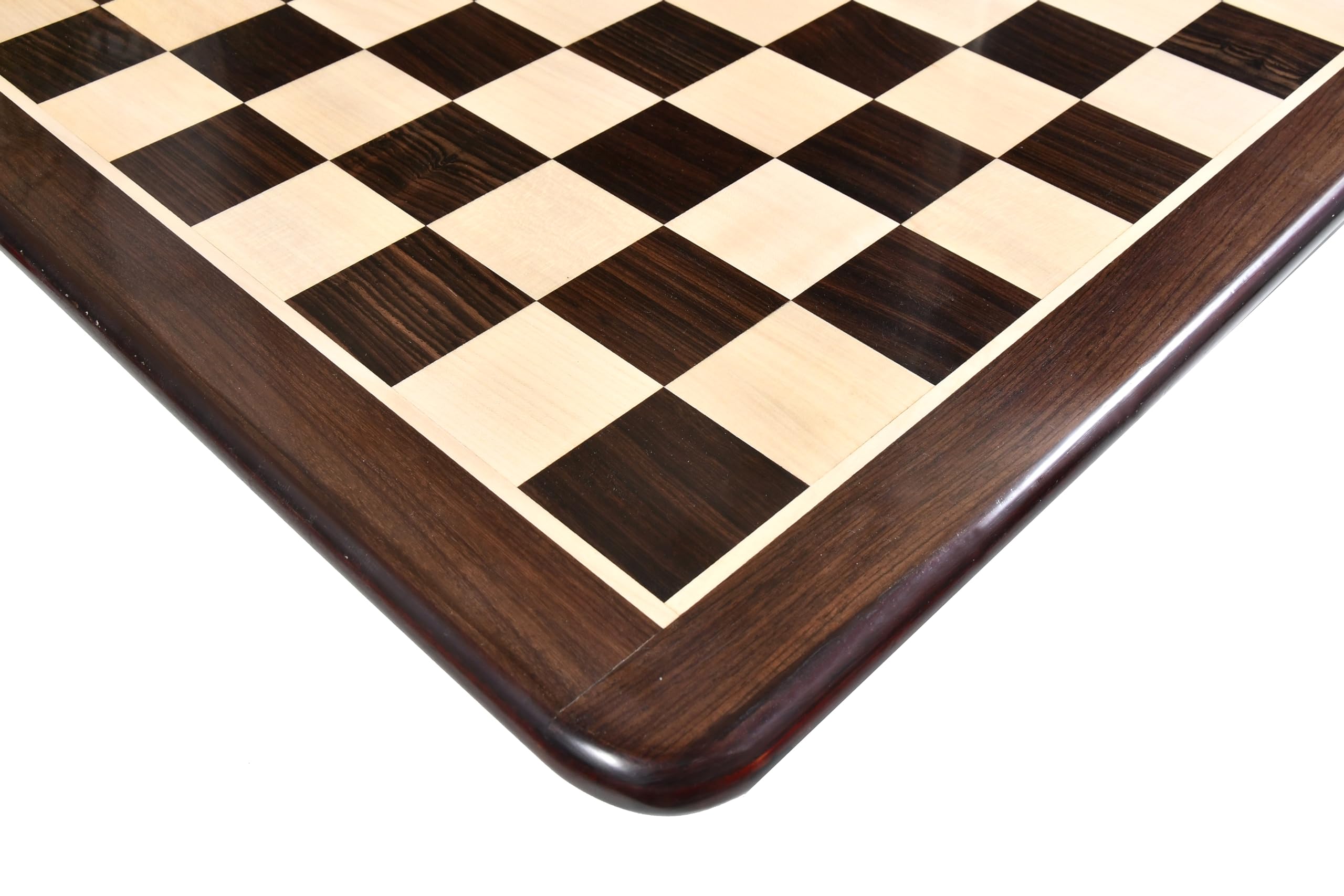 21'' Premium Wooden Chess Board Game - Handcrafted Indian Rosewood Chessboard with 55mm Squares | Perfect for Tournaments, Home Decor & Gifts