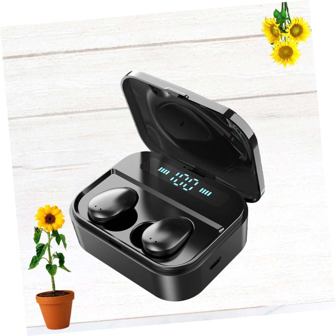 Milisten X7 Wireless Over-Ear Headphones - Bluetooth Stereo Headset with Waterproof Design, Noise Cancelling & Long Battery Life - Perfect for Gym, Running, Travel & Work (Black)