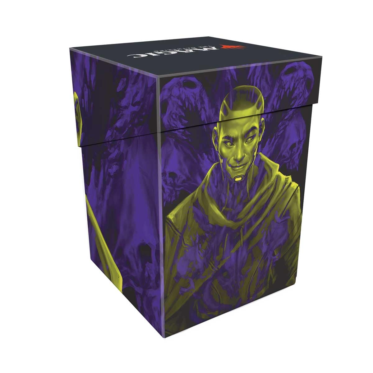 Ultra Pro MTG Duskmourn 100+ Deck Box - Commander Kaito Bane of Nightmares for Magic The Gathering | Holds 100+ Double Sleeved Cards | Secure Lid with Vibrant MTG Art | Perfect for Game Nights, Tournaments & Card Storage