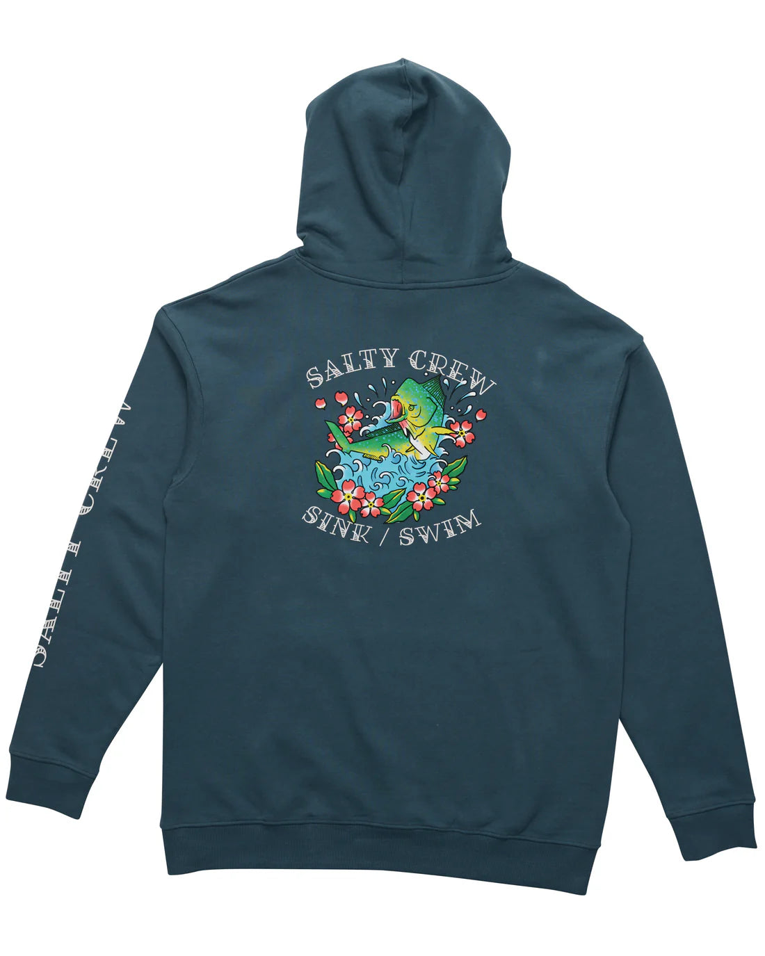 Salty Crew Old School Vintage Mid Weight Fleece Hood - Comfortable & Warm Pullover for Men & Women - Perfect for Outdoor Activities, Fishing, Camping & Casual Wear