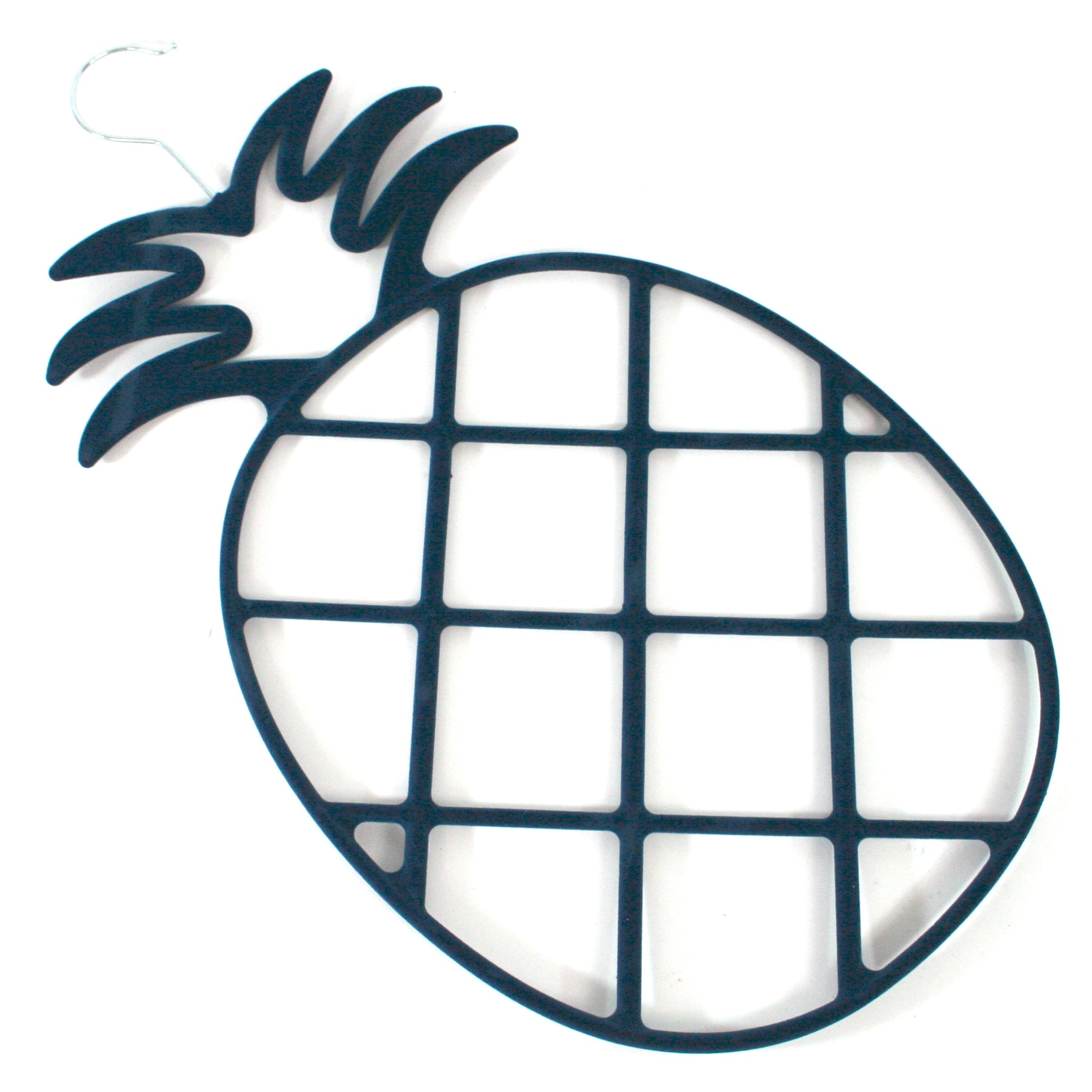 Pineapple Shaped Scarf Hanger - Stylish and Functional Closet Organizer for Scarves, Shawls, and Accessories - Perfect for Bedroom, Closet, or Dorm Decor