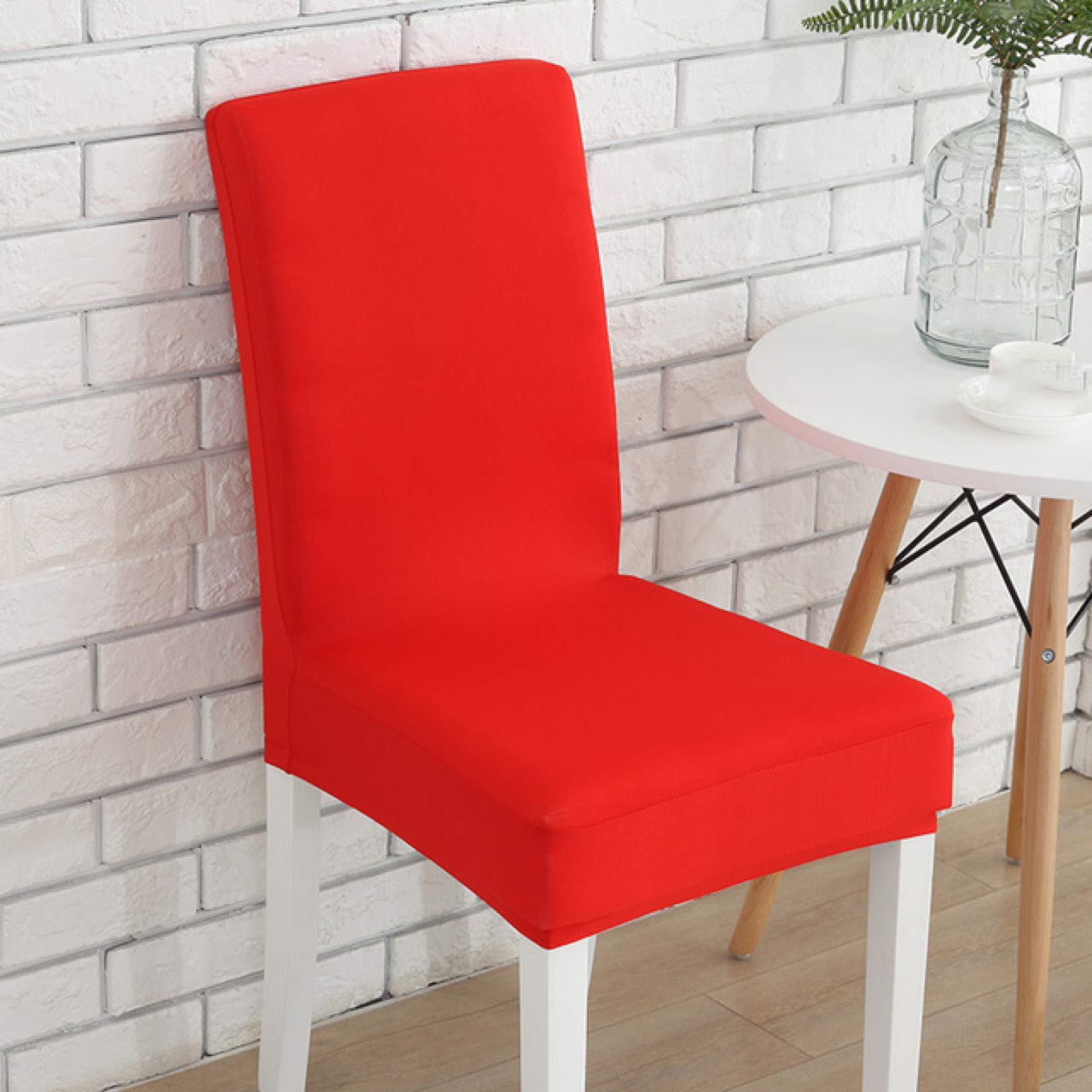 YURASIKU 1PC Washable Stretch Dining Chair Cover - Universal Removable Protective Slipcover for Dining Room, Wedding, Banquet & Party - Perfect for Home Decor, Restaurant Events and Special Occasions