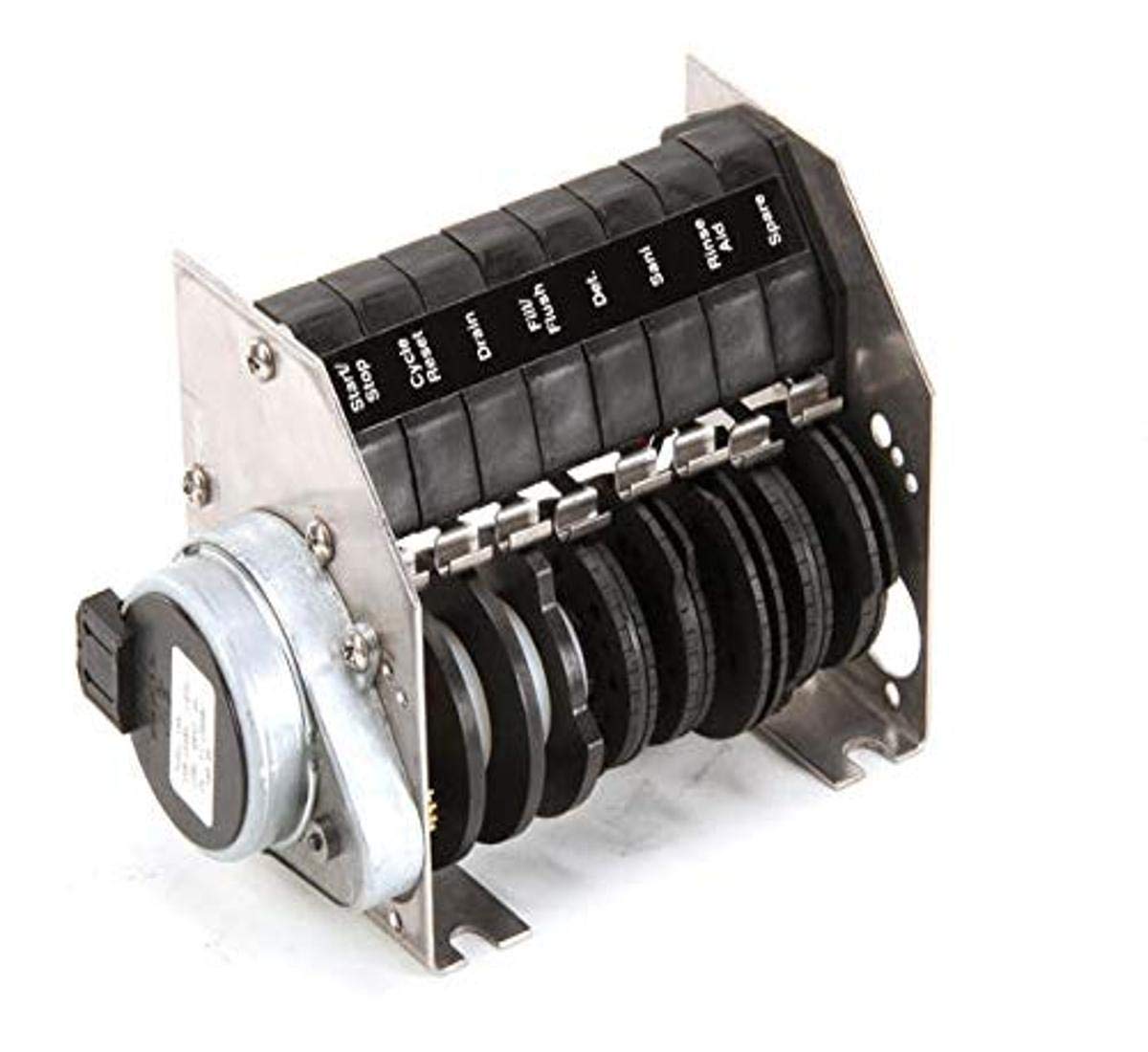 Commercial CMA Dish Machine Timer 90 Seconds 8 Cam 115V/60Hz for Restaurant Kitchen Dishwashing Equipment
