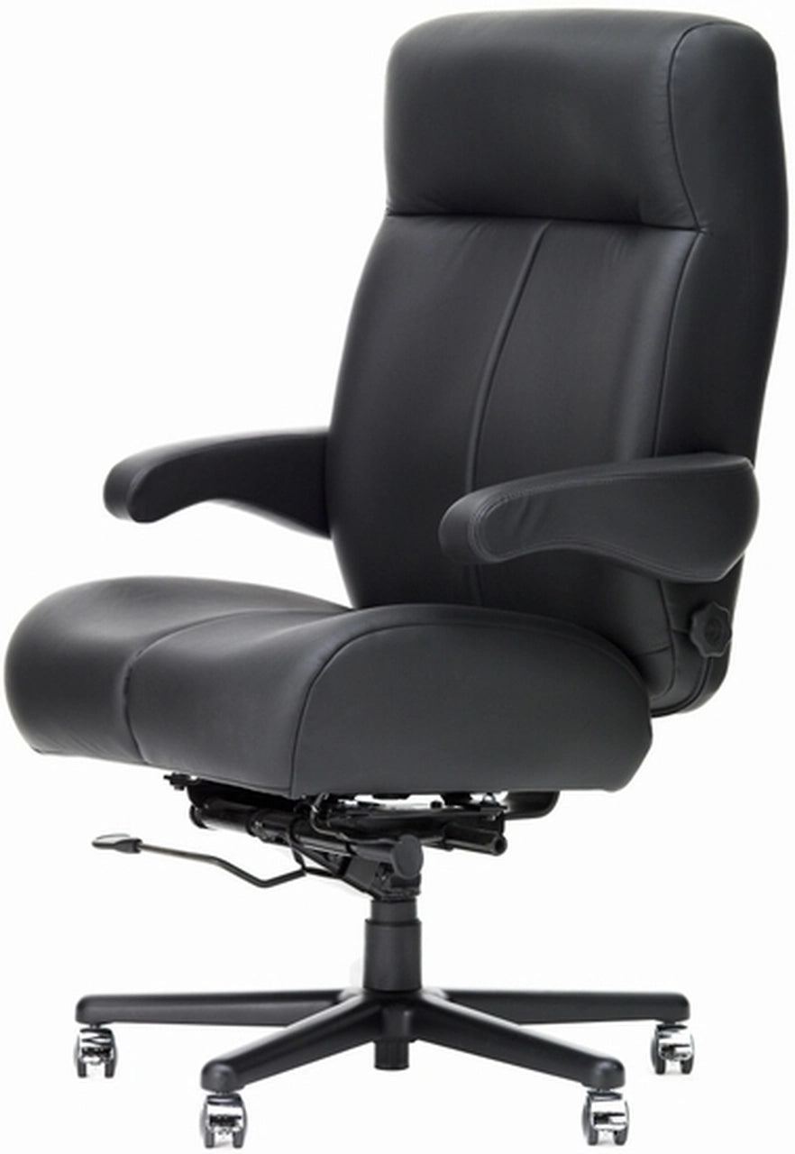 Premium 2-Piece Big and Tall Executive Office Chair - 400 lb Weight Capacity by ERA (E5000088) - Perfect for Home Office and Corporate Workspaces
