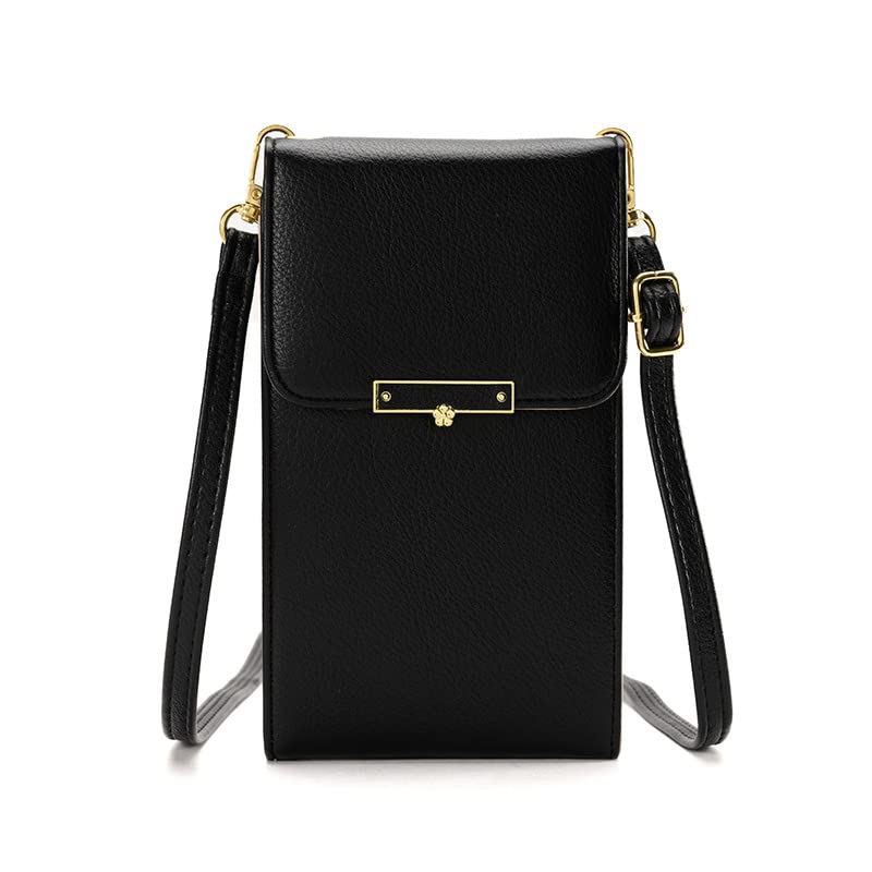 Stylish Leather Crossbody Bags for Women - Small Phone Purse with Wallet Function, Fashionable Shoulder Bag | Perfect for Everyday Use, Travel & Shopping