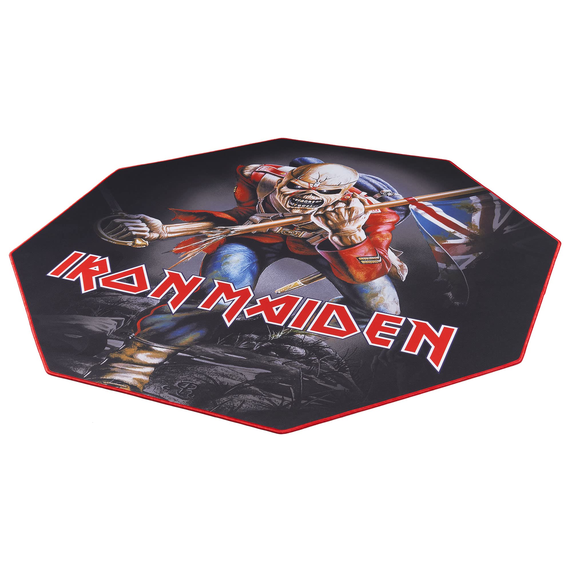 Iron Maiden Non-Slip Gaming Mouse Pad & Office Chair Mat - Anti-Skid Desk Accessory for PC Gamers and Workstations (Gaming Setup/Home Office/Ergonomic Workspace)