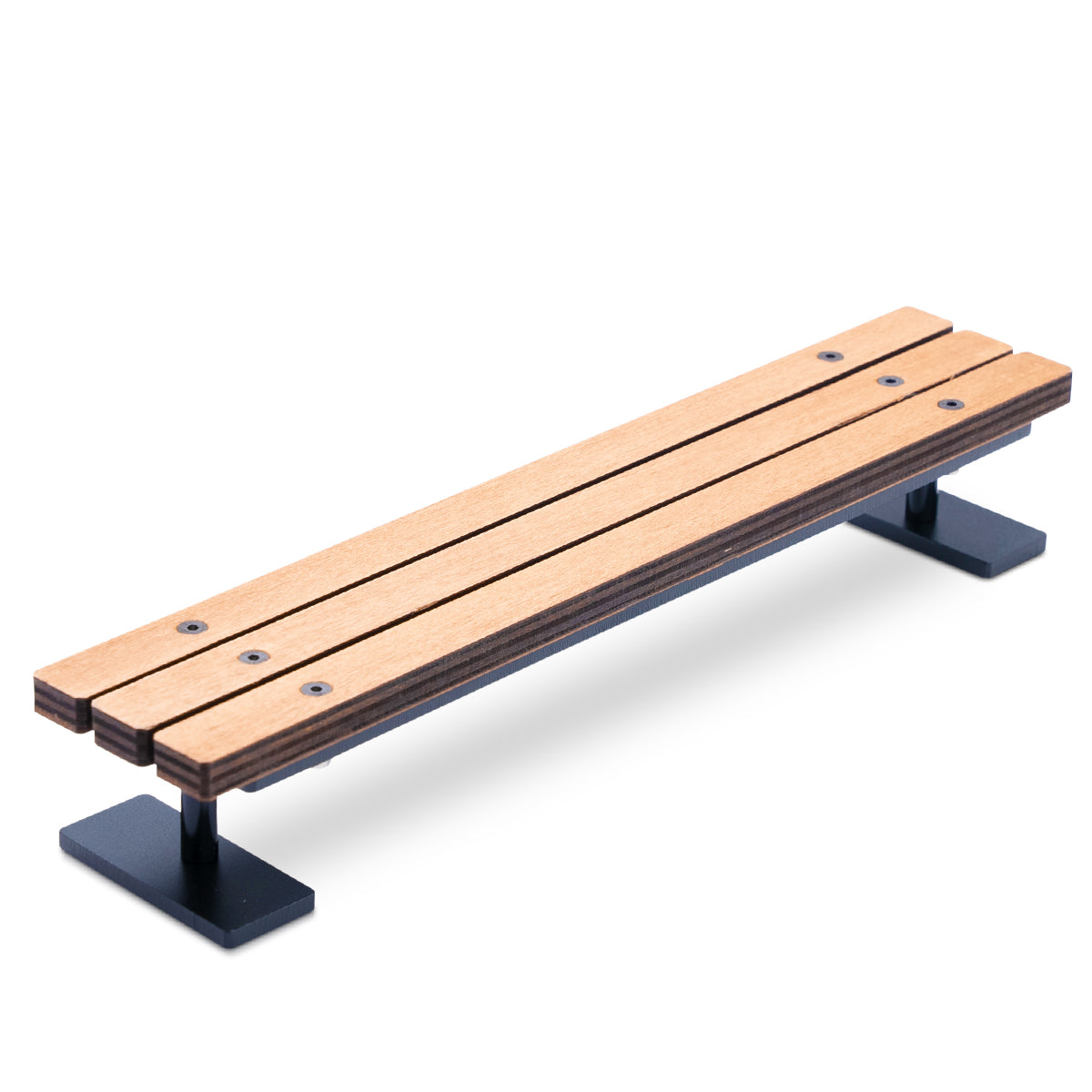GGC Fingerboard Ramp High Bench - Professional Skateboard Mini Ramp for Fingerboarding Tricks - Perfect for Home, Office & School Desk Play