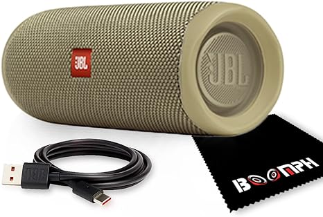 JBL FLIP 5 Waterproof Portable Bluetooth Speaker - Wireless Outdoor Speaker with 12 Hours Playtime, IPX7 Rating for Pool, Beach, Camping & Travel