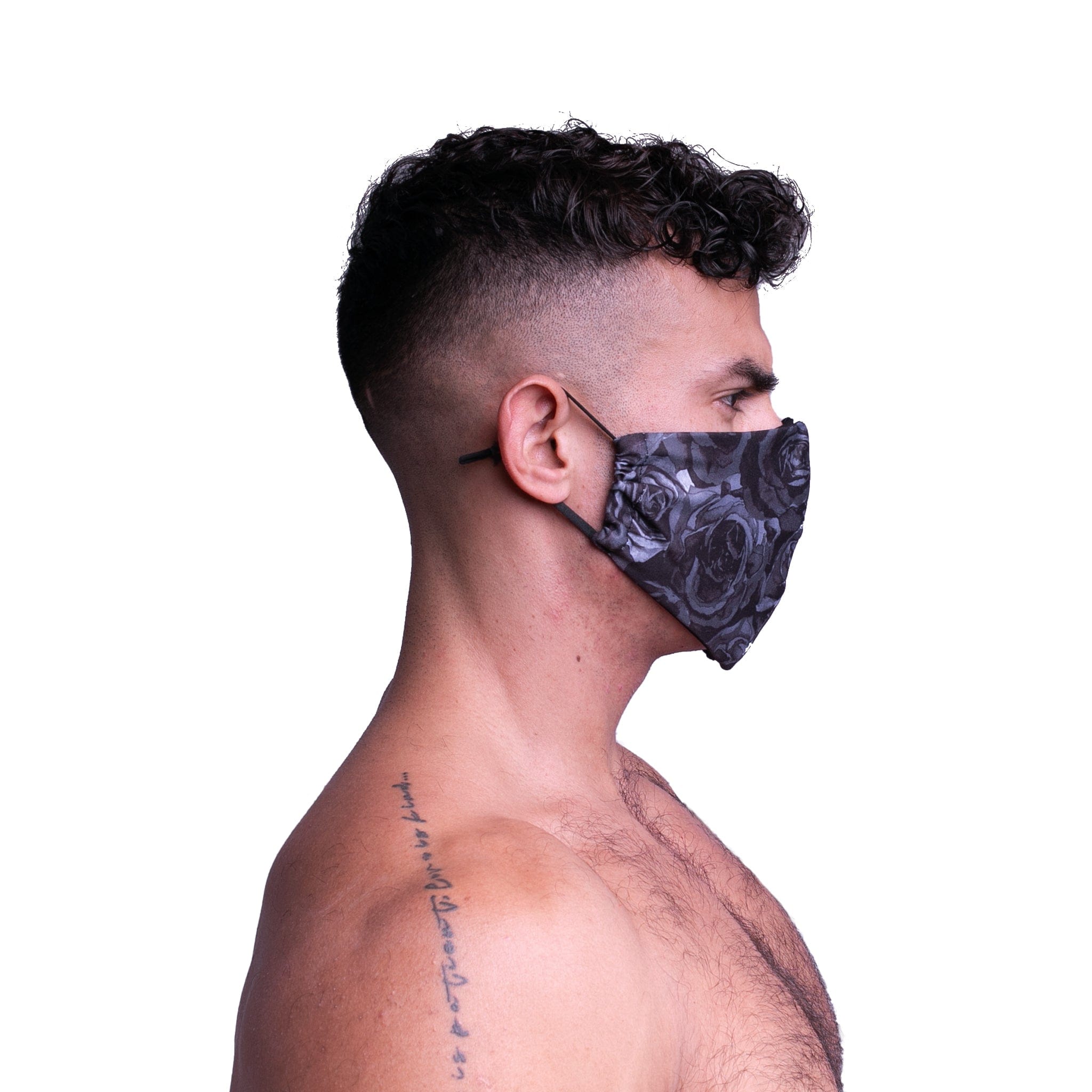 Tonal Black Roses Face Mask - Hydrating & Rejuvenating for Glowing Skin | Perfect for Spa Nights & Self-Care Routines
