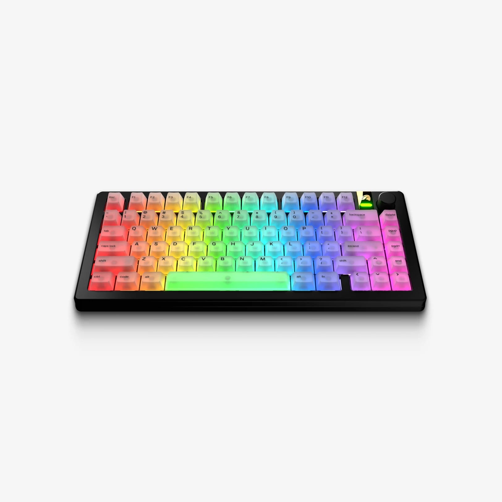 Polychroma V2 RGB Backlit Keycaps for Mechanical Keyboards - Customizable LED Gaming Keycaps for PC, Mac, Laptop (Perfect for Gaming, Typing & Night Use)