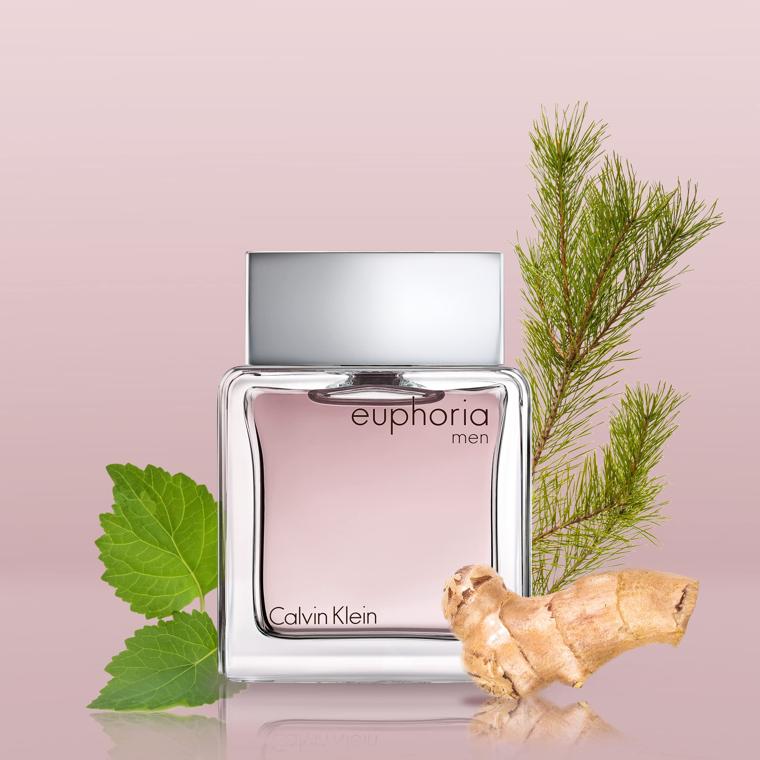 Calvin Klein Euphoria Eau de Toilette for Men | Chypre Cologne with Ginger, Black Basil, Patchouli & Amber Notes | Long Lasting Fragrance | Perfect for Date Night, Office & Special Occasions