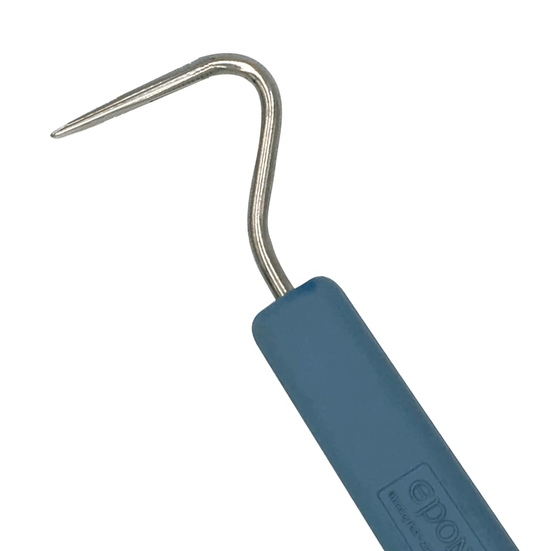 Epona Winning Hoof Pick - Stainless Steel Horse Grooming Tool for Cleaning Hooves | Perfect for Equestrian Care, Stable Maintenance & Horse Health (Great Gift for Horse Lovers)