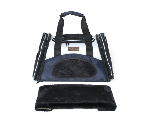 The One Bag Small Navy Pet Carrier - Lightweight & Comfortable for Cats & Small Dogs - Perfect for Travel, Vet Visits & Outdoor Adventures
