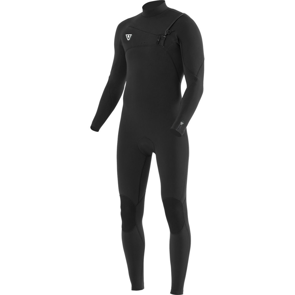 **Men's 3/2 Vissla 7 Seas Chest Zip Long Sleeve Wetsuit for Surfing, Diving & Water Sports – Premium Neoprene Thermal Protection**
