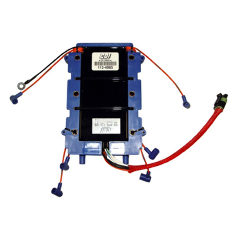 CDI Electronics Johnson Evinrude 113-4985 Power Pack 6100 RPM Limit - Replacement Ignition Module for Outboard Motors | Perfect for Marine Engine Repair & Boat Maintenance