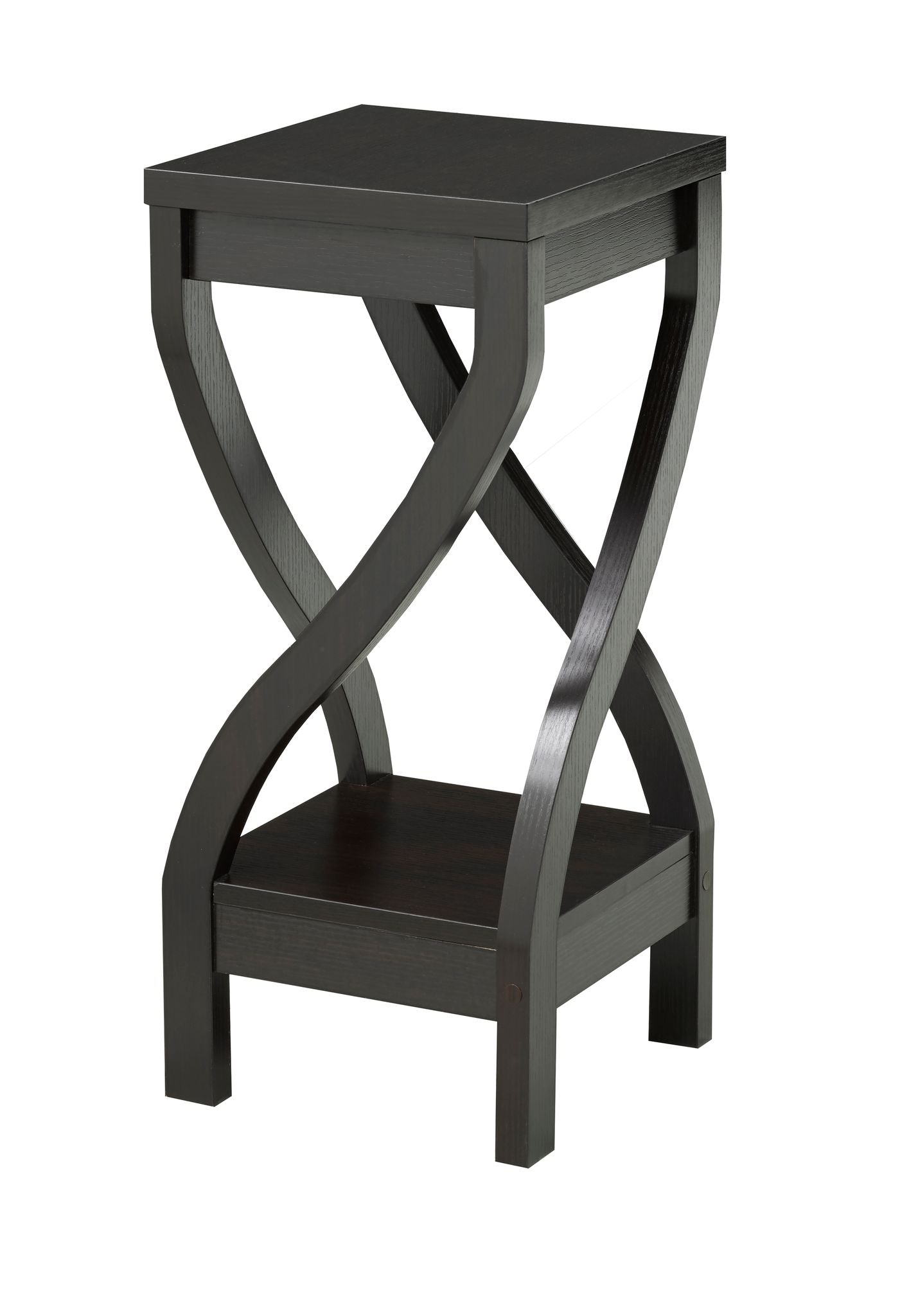 Elegant Dark Cherry Accent Table - Perfect for Living Room, Bedroom, or Entryway Decor