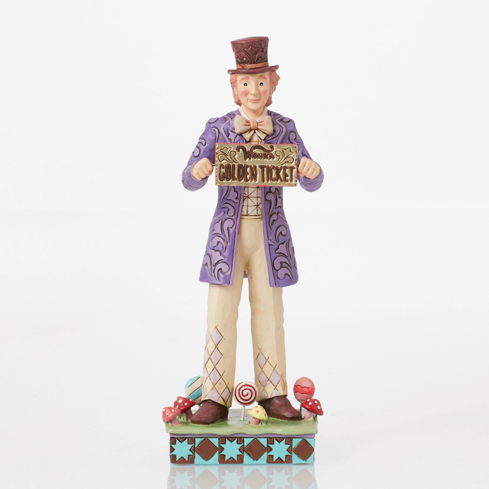 Willy Wonka Rotating Chocolate Bar - Fun & Unique Candy Gift for Kids & Adults - Perfect for Birthday Parties, Halloween Treats & Movie Nights