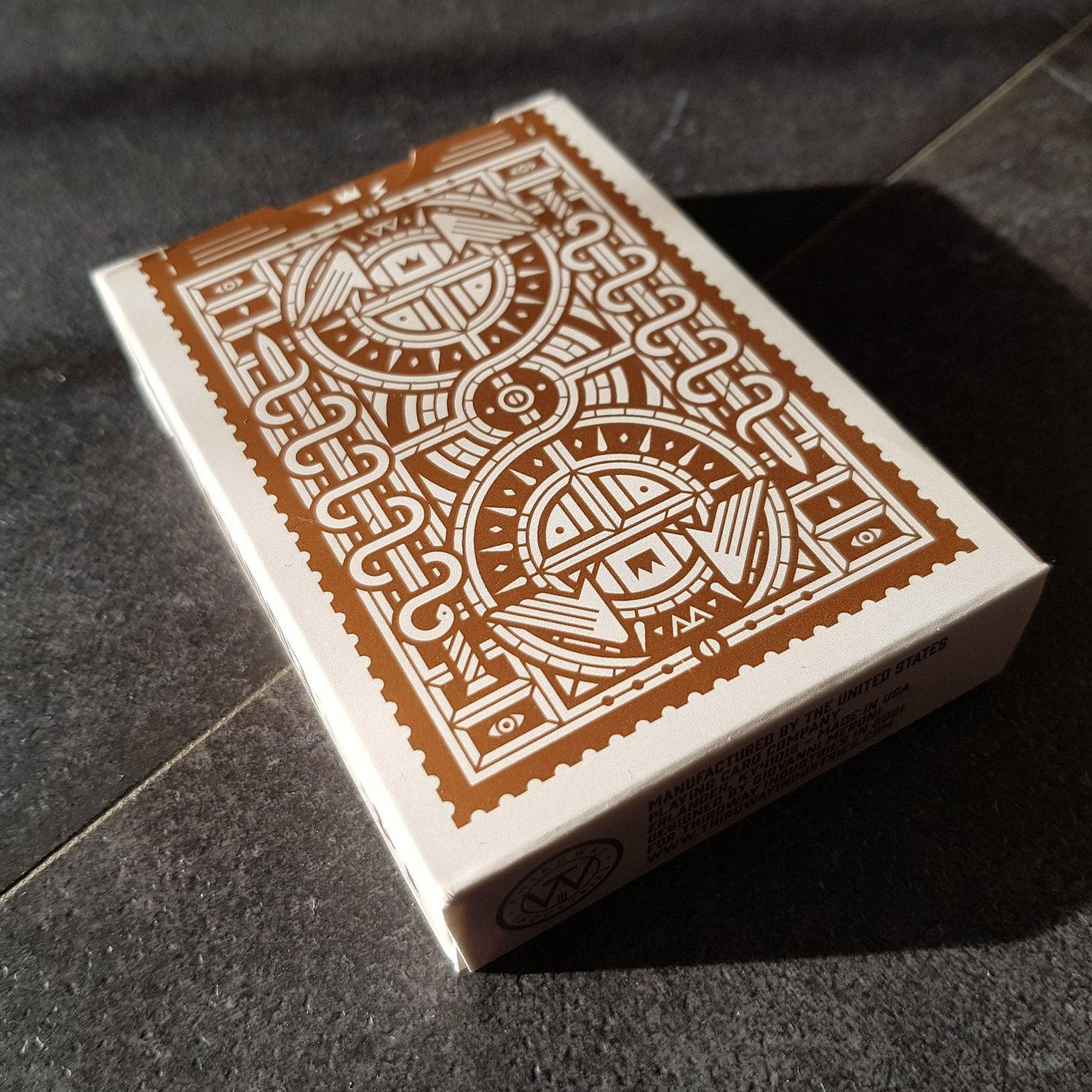 Premium Ivory Playing Cards - Elegant & Durable Poker Deck for Magic Tricks, Cardistry, and Casino Night Entertainment - Perfect for Professional Magicians and Card Game Enthusiasts