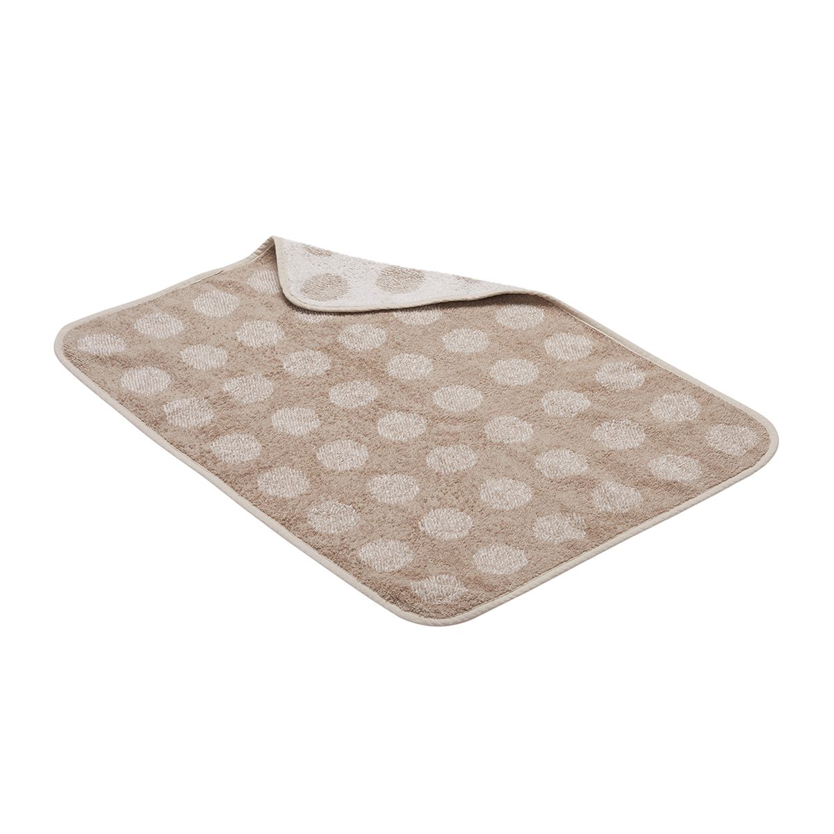 LEANDER Matty Topper Organic Baby Crib Mattress Protector - Breathable, Waterproof, Hypoallergenic - Perfect for Nursery, Daycare & Travel (Cappuccino)