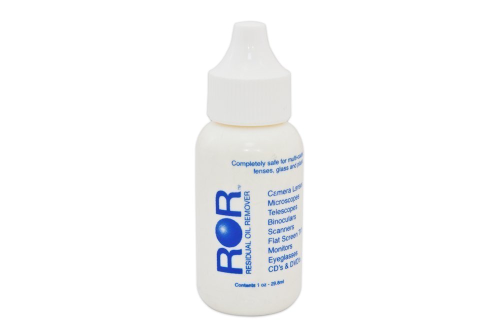 ROR ROR1 Optical Lens Cleaner 1 Oz. Spray Bottle - Pack of 18 | Professional Lens Cleaning Solution for Eyeglasses, Cameras, Microscopes & Electronics - Streak-Free Formula