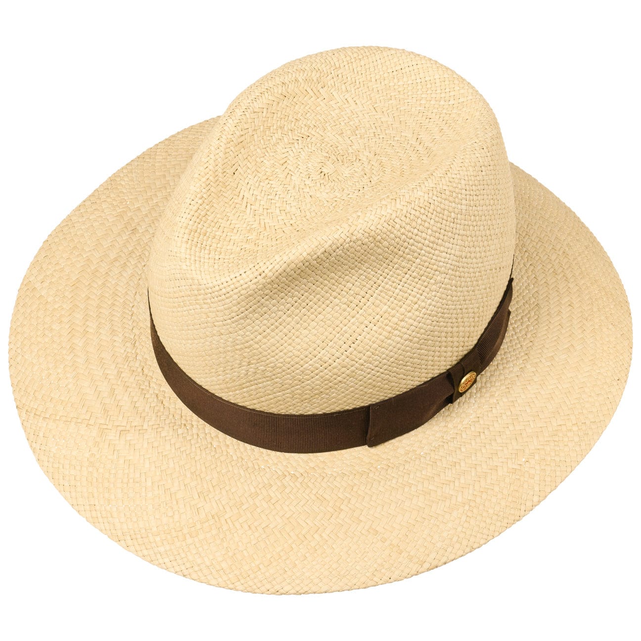 Stylish Brown Menton Panama Hat by Mayser - Lightweight & Breathable Summer Hat for Men & Women - Perfect for Beach, Travel, and Outdoor Activities