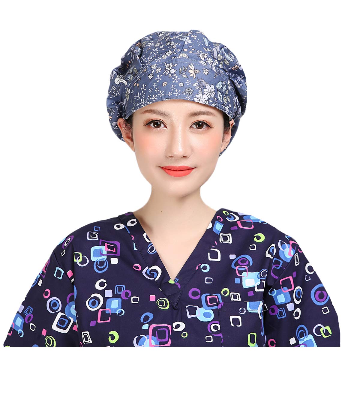Stylish Bouffant Hats for Women & Men - Perfect for Salons & Hospitals