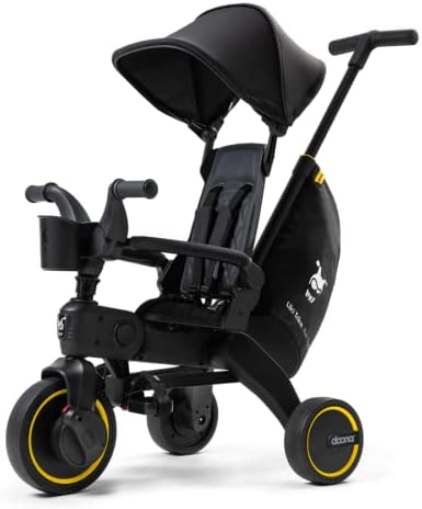 Doona Liki Trike S5 - Lightweight Foldable Baby Stroller & Tricycle for Toddlers, Perfect for Outdoor Walks, Park Visits, and Travel Adventures