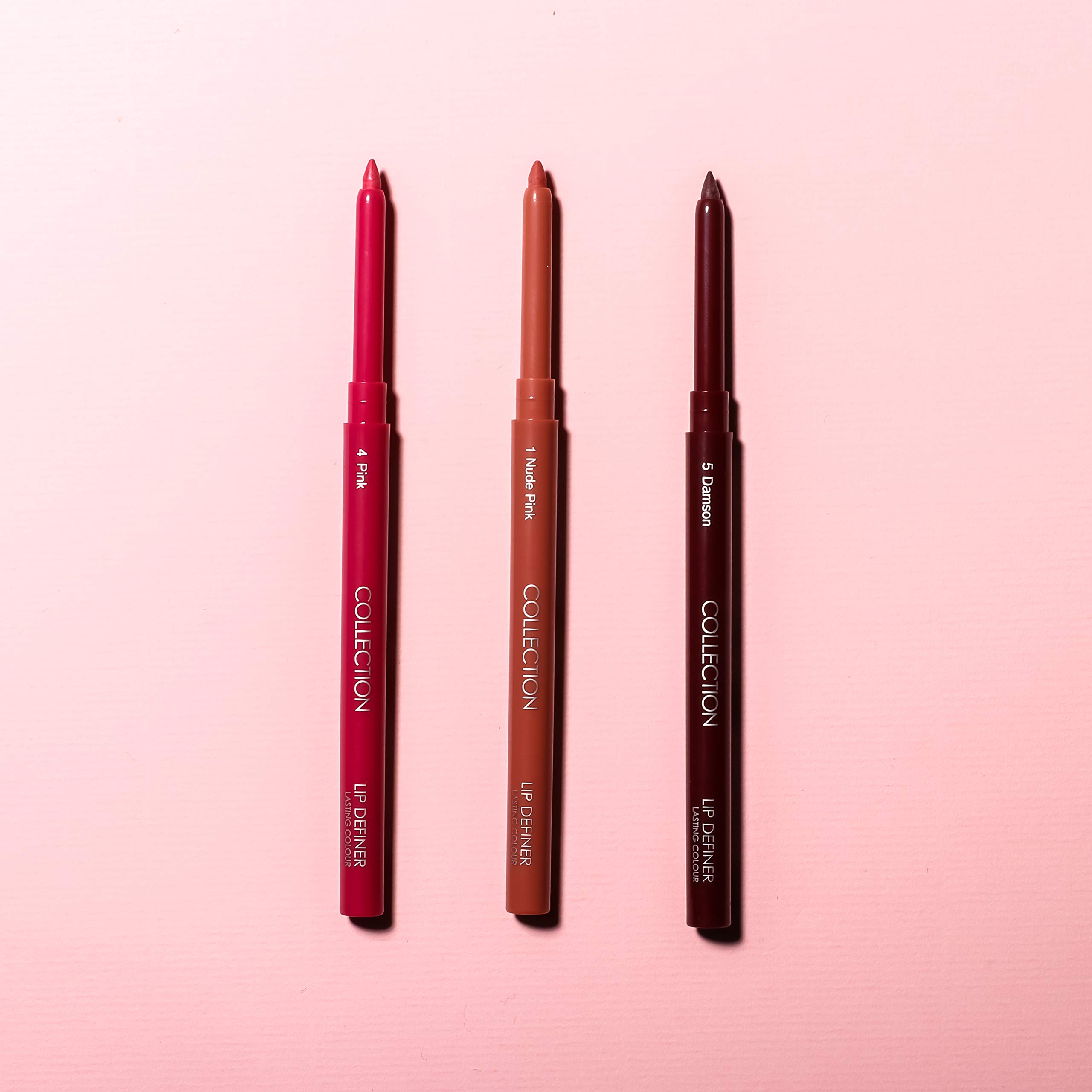 Collection Number 10 Lip Liner Pencil in Chocolate - Long Lasting Matte Lip Liner for Precise Definition | Perfect for Everyday Makeup, Night Out Looks & Professional Makeup Artists