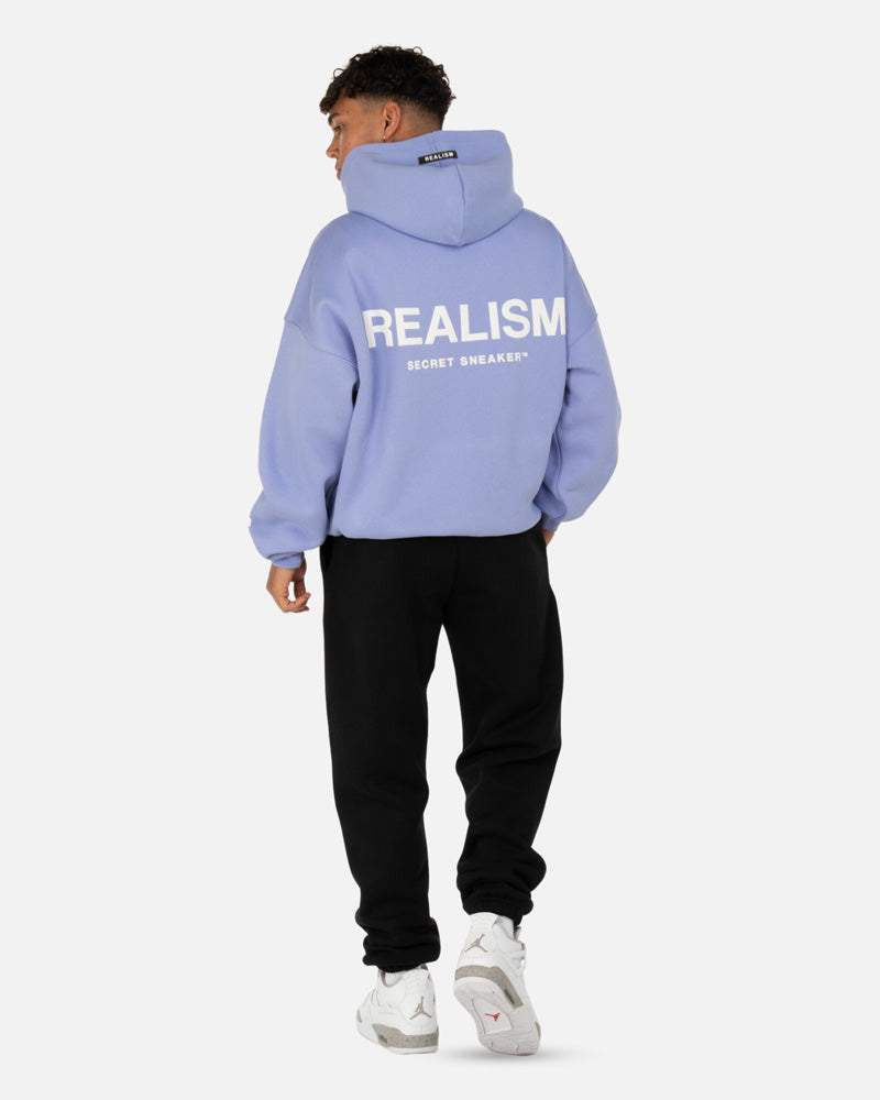 SSS Realism Heaven Logo Sweatpants for Men & Women - Black Comfortable Joggers for Casual Wear, Gym, Lounge & Street Style