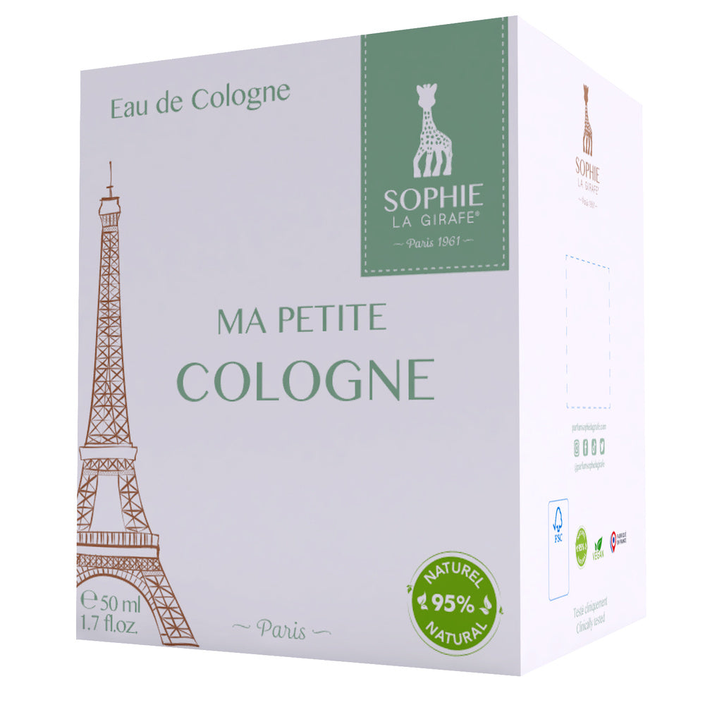 Sophie La Girafe Baby Cologne 50ml - Gentle Fragrance for Newborns & Infants - Perfect for Daily Use, Gifts & Special Occasions