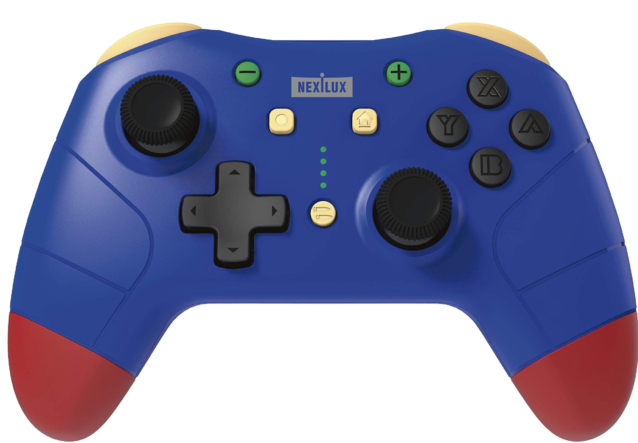 Wireless Pro Controller for Nintendo Switch & Switch Lite - Motion Sensor, NFC, Turbo Function - Compatible with PC, Steam Deck, Android Phone & TV (Blue) - Perfect for Gaming, Streaming & Multiplayer Sessions