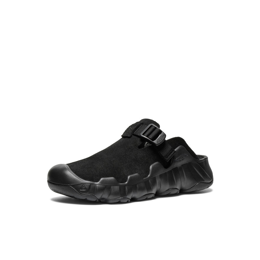 Women's Hyperport Leather Clog - Comfortable Slip-On Shoes for Women | Black/Black | Perfect for Casual Wear, Nursing, and Indoor Use
