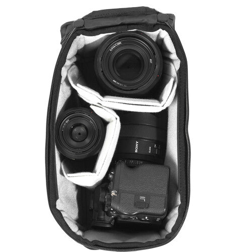 Peak Design Camera Cube v2 Small - Waterproof DSLR Camera Bag for Travel & Outdoor Photography | Perfect for Hiking, Airplane Carry-On & Adventure Gear Storage