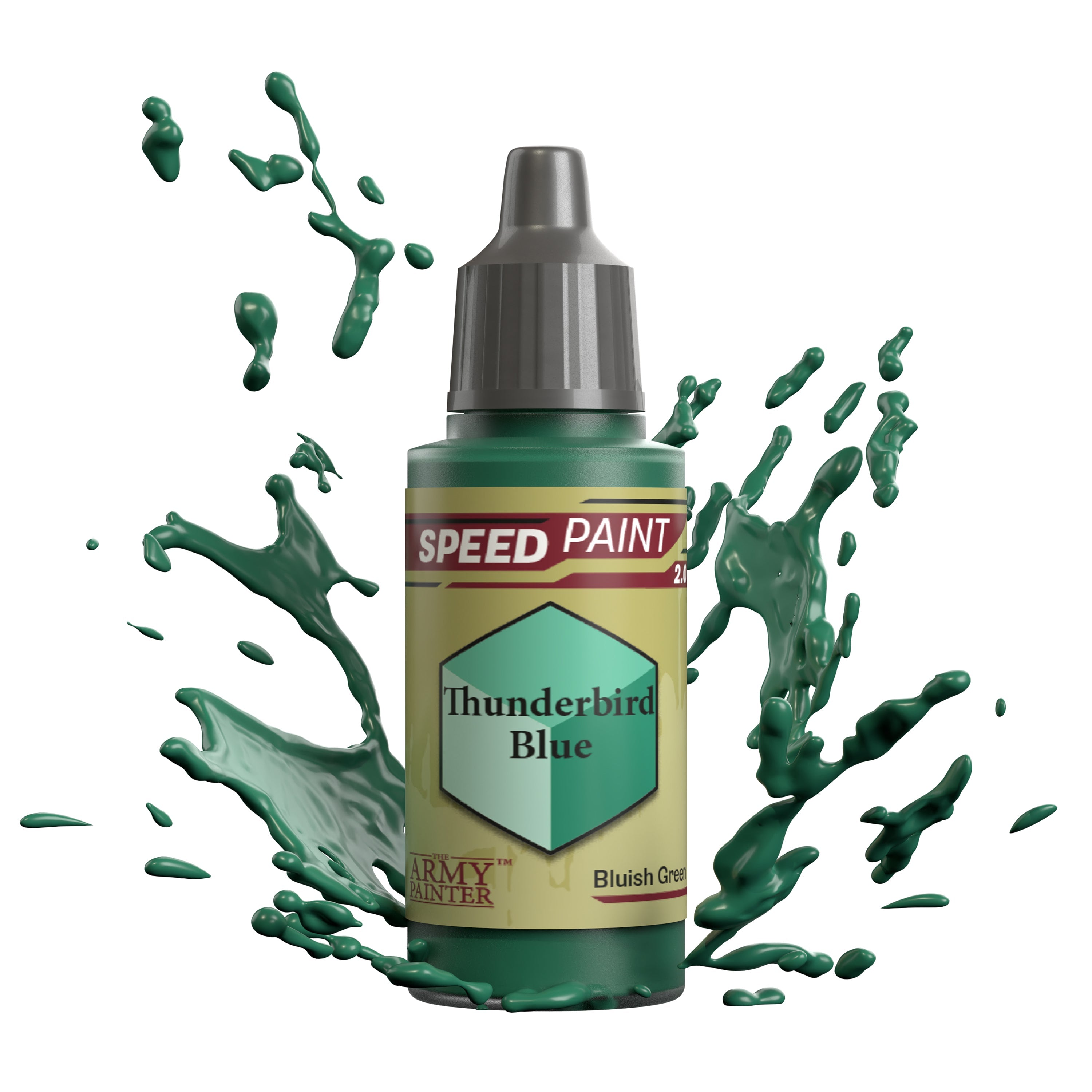 Speedpaint: Thunderbird Blue Acrylic Paint - Fast-Drying, Vibrant Colors for Miniatures, Models & DIY Crafts - Perfect for Warhammer, D&D & Tabletop Gaming