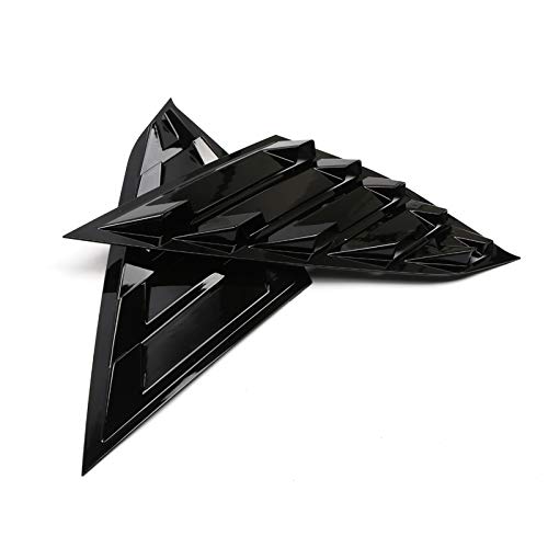 Honda Accord 2018-2022 Side Window Louvers Vent Cover Trim - Glossy Black Car Accessories (2PCS) | Enhance Style & Protection for Your Sedan