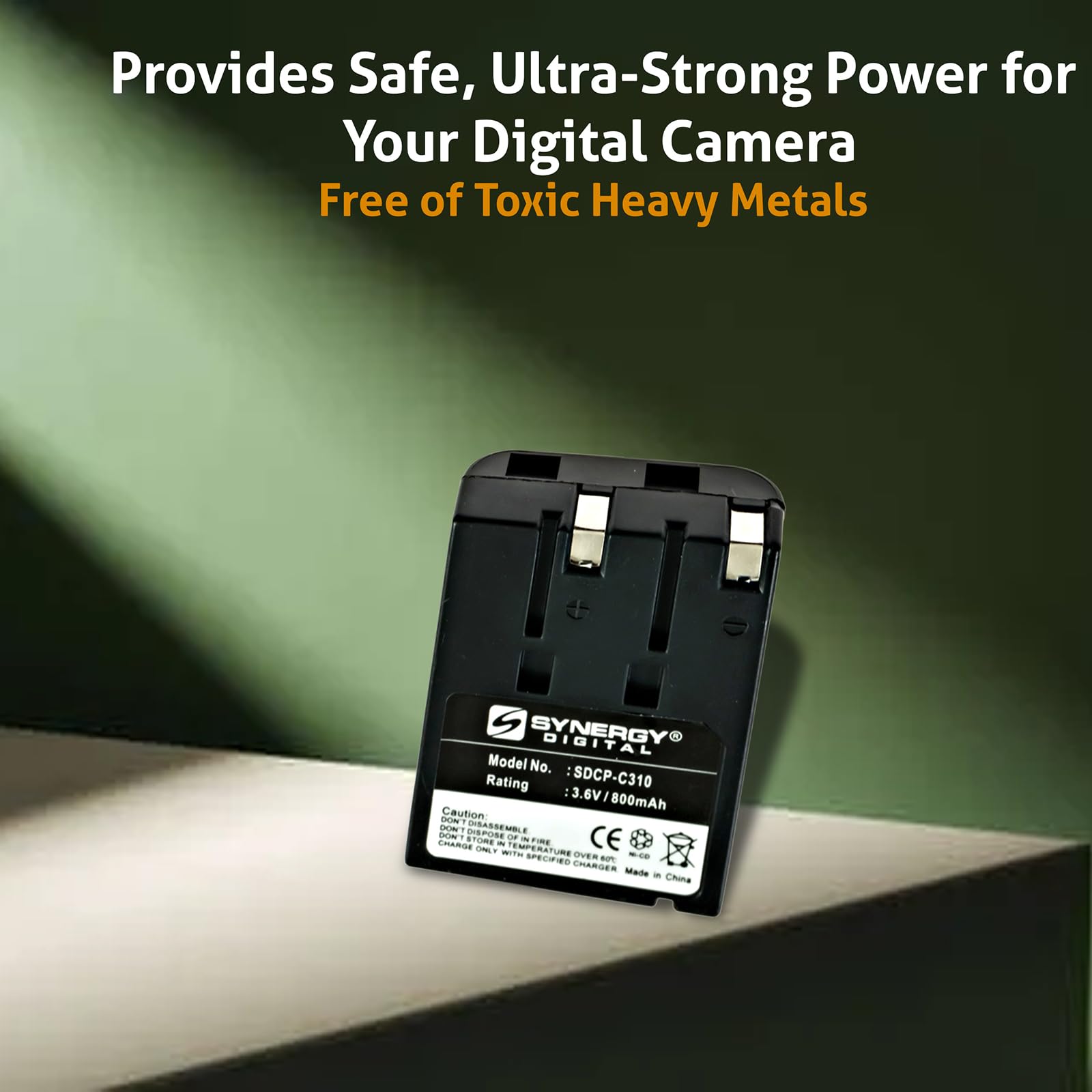 Synergy Digital Cordless Phone Batteries - 5-Pack Ni-CD 3.6V 800mAh Replacement for Sony BP990 | Ultra High Capacity | Perfect for Home & Office Cordless Phones | Long-Lasting Power Solution