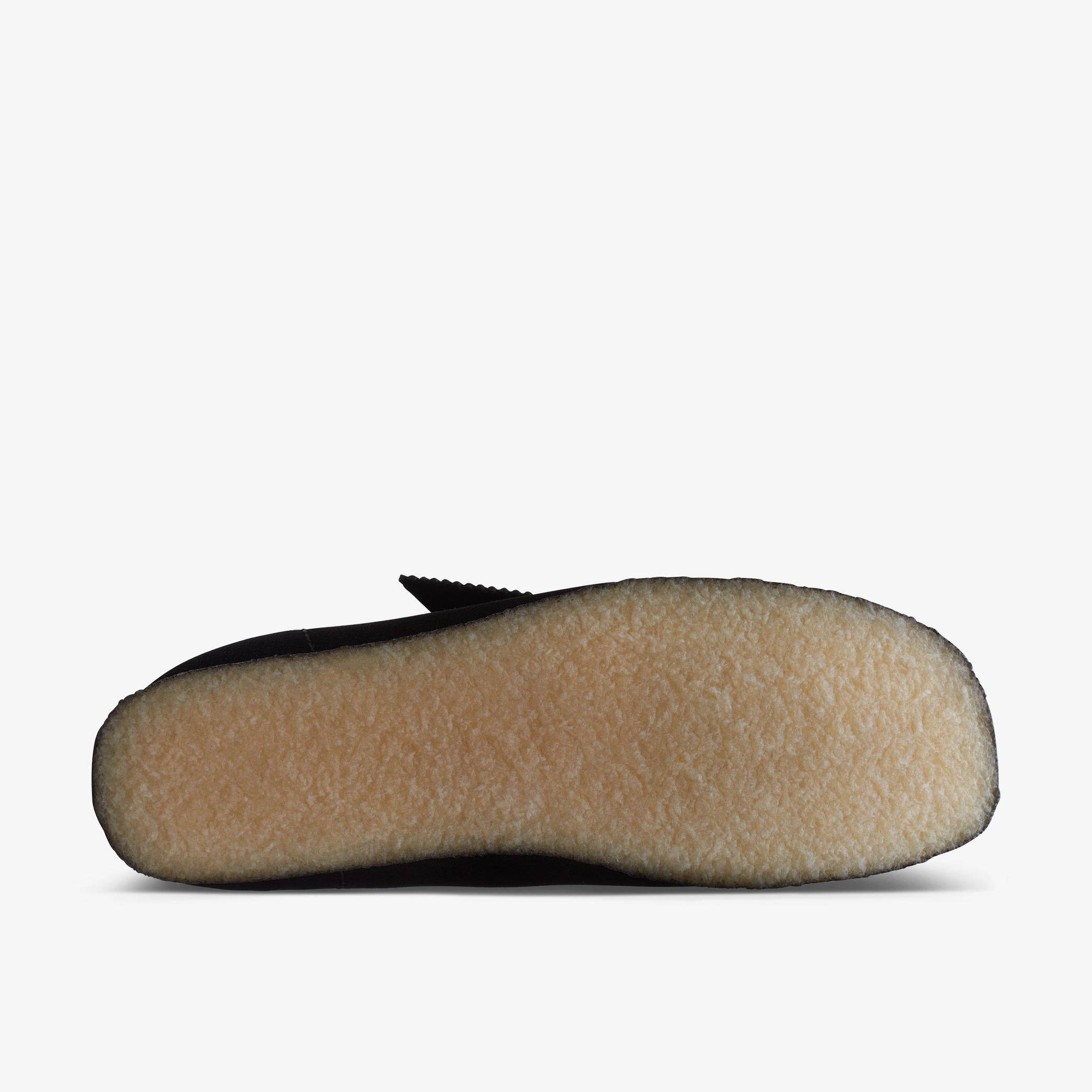 Clarks Men's Wallabee Boot - Black Suede Leather Comfort Casual Shoes for Men | Perfect for Everyday Wear, Office & Outdoor Activities