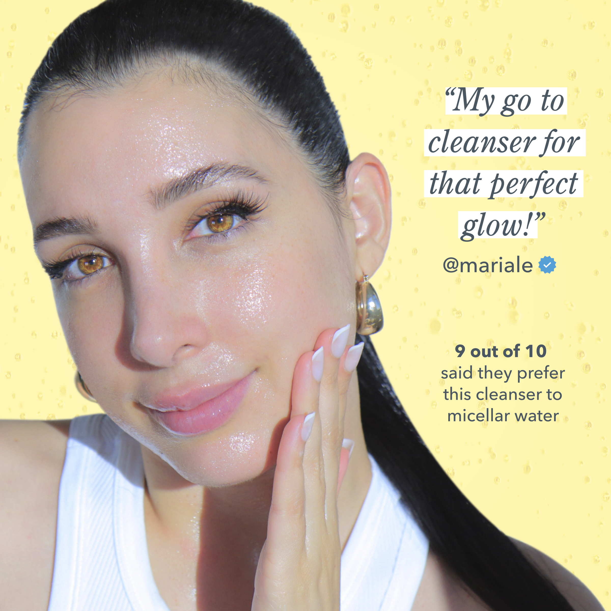 Micellar Milk Froth Cleansing Gel & Makeup Remover - Gentle Face Wash for All Skin Types | Perfect for Daily Skincare & Makeup Removal